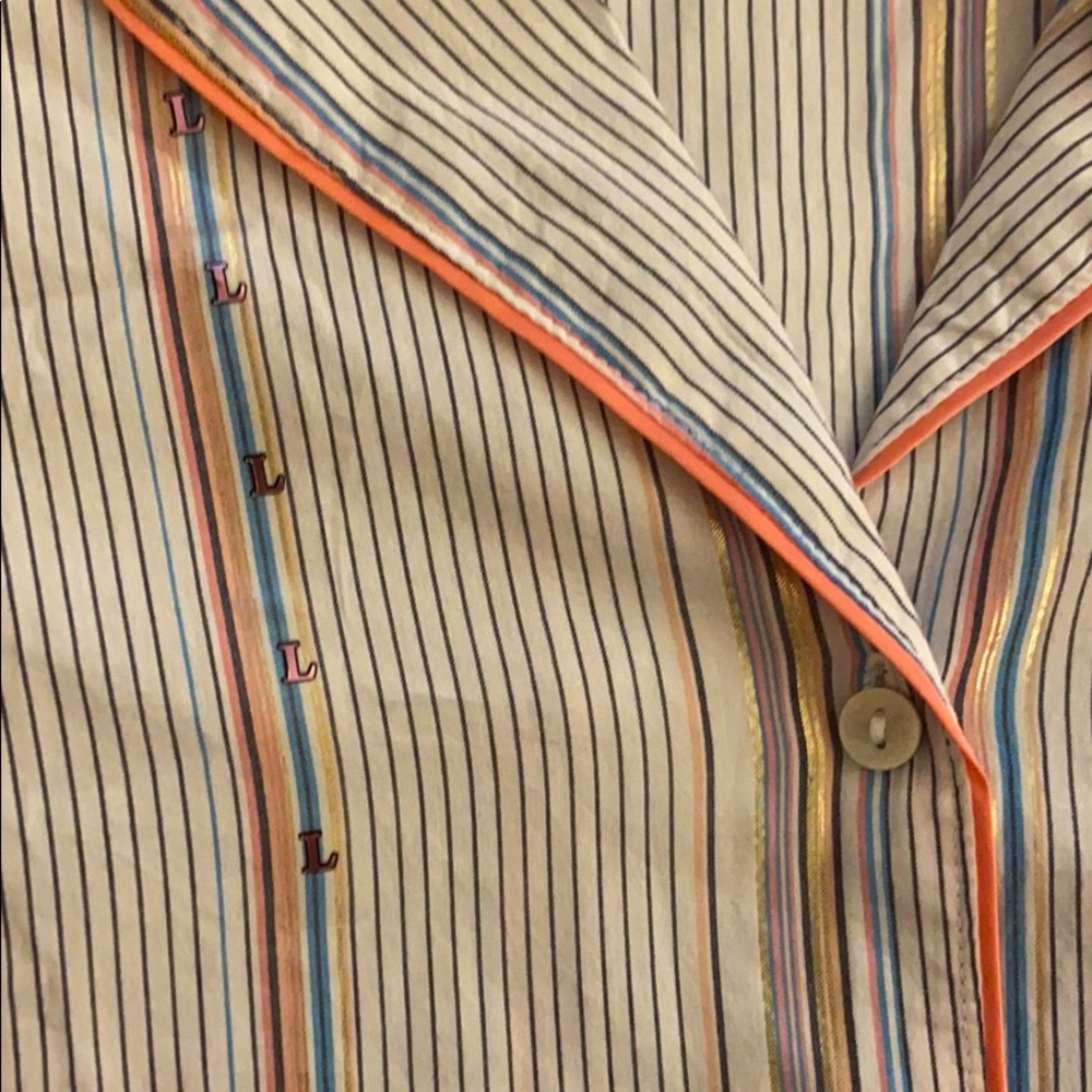 NWT VICTORIA’S SECRET button down night shirt /top - Picture 7 of 7